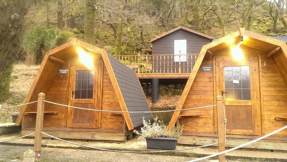 Bryn Dinas Camping Pods Ltd. Hotel Beddgelert Eksteriør billede