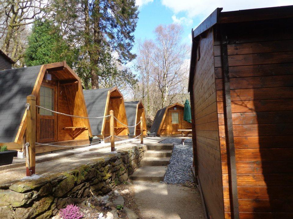 Bryn Dinas Camping Pods Ltd. Hotel Beddgelert Eksteriør billede